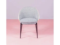 Silla rústica en madera de fresno natural - Earth - Gris