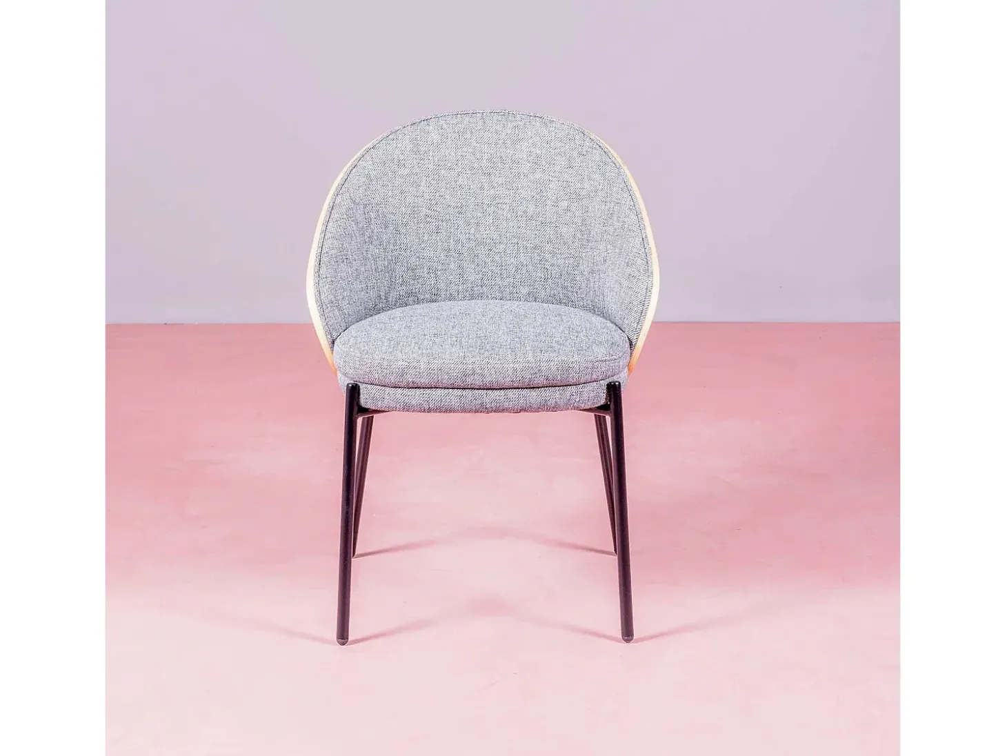 Silla rústica en madera de fresno natural - Earth - Gris