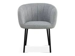 Silla SEVILLA Tela Gris claro, dimensiones H79 x L57 x P62, ideal para tu cocina o comedor.