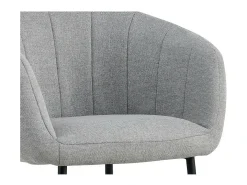 Silla SEVILLA Tela Gris claro, dimensiones H79 x L57 x P62, ideal para tu cocina o comedor.