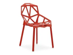 Silla Spider – Diseño moderno para interior y exterior-Amarillo