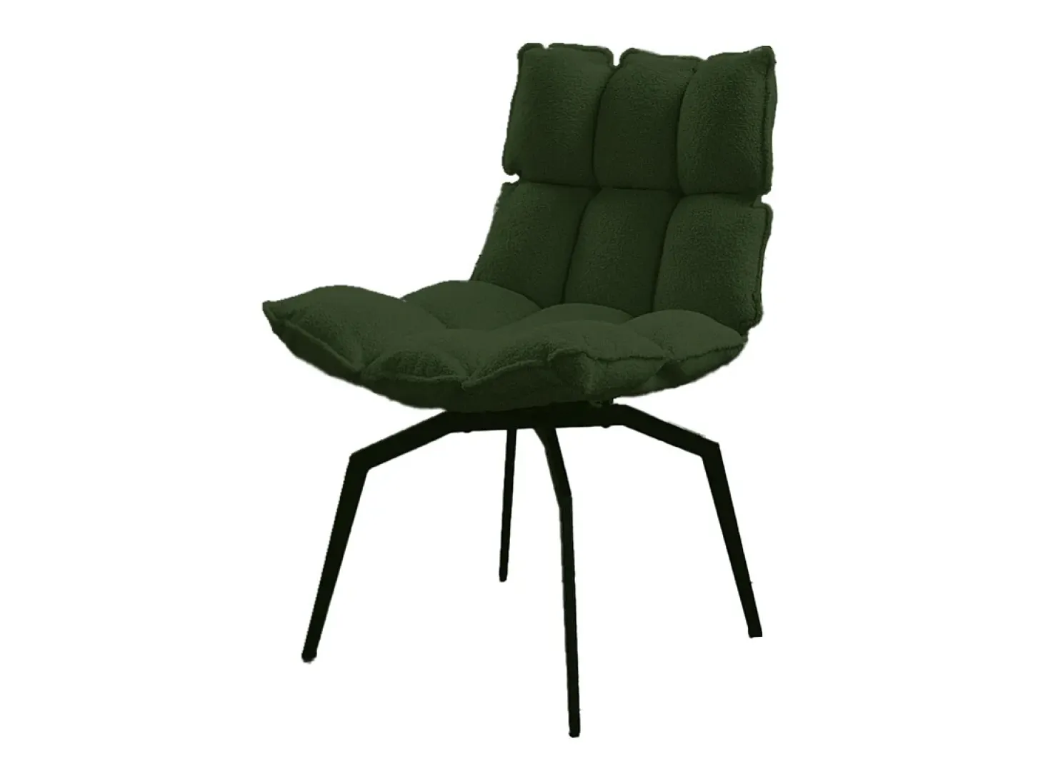 Silla tapizada - Verde Tejido - BARO