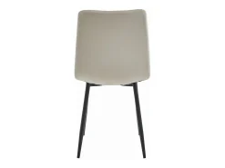 Silla Valora TURIN, terciopelo beige, diseño ergonómico (x3)
