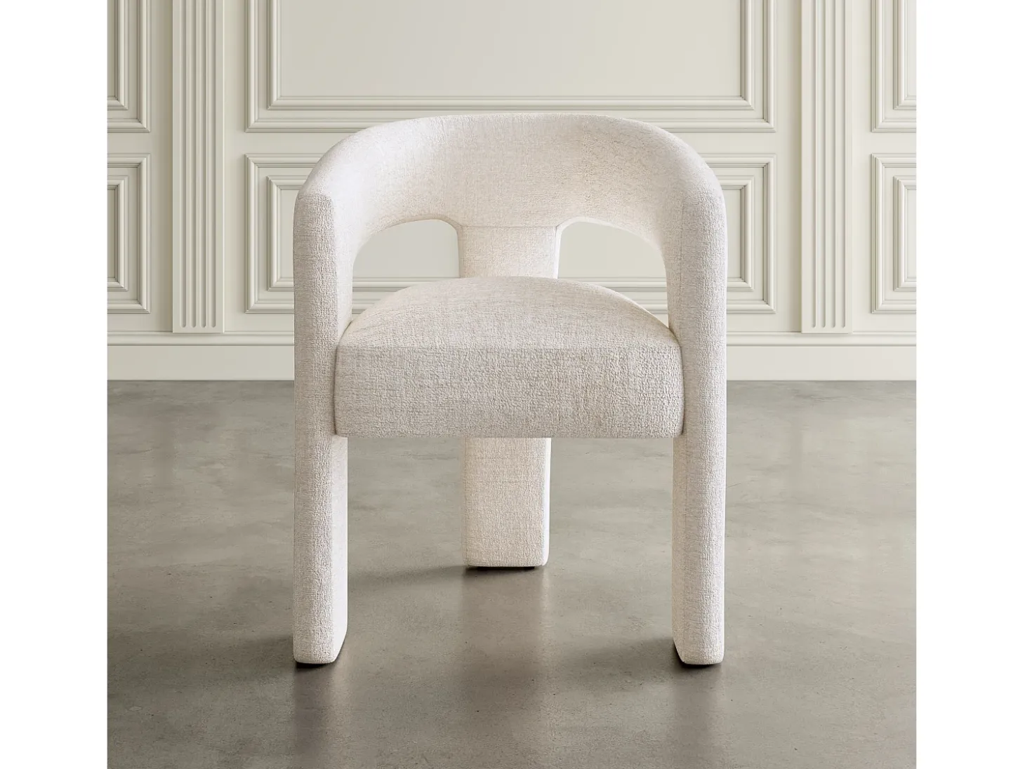 Silla 62x75x58 cm beige Leith LET71N