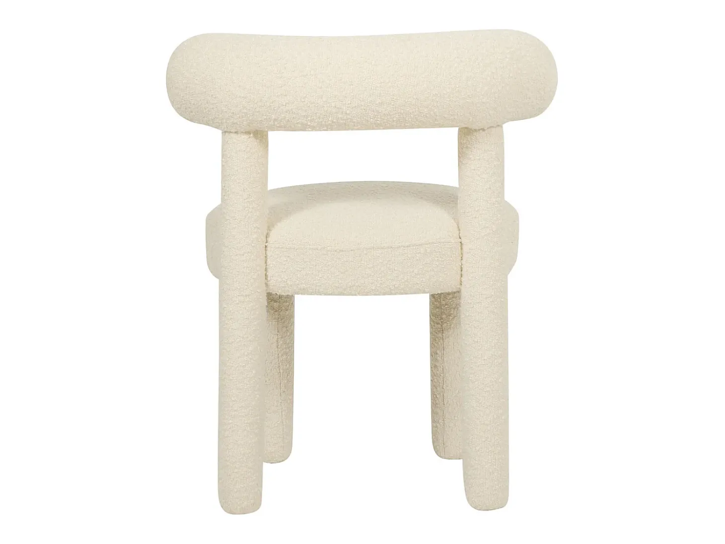 Silla 62x80x58 cm Crema Claro Leith LET77L