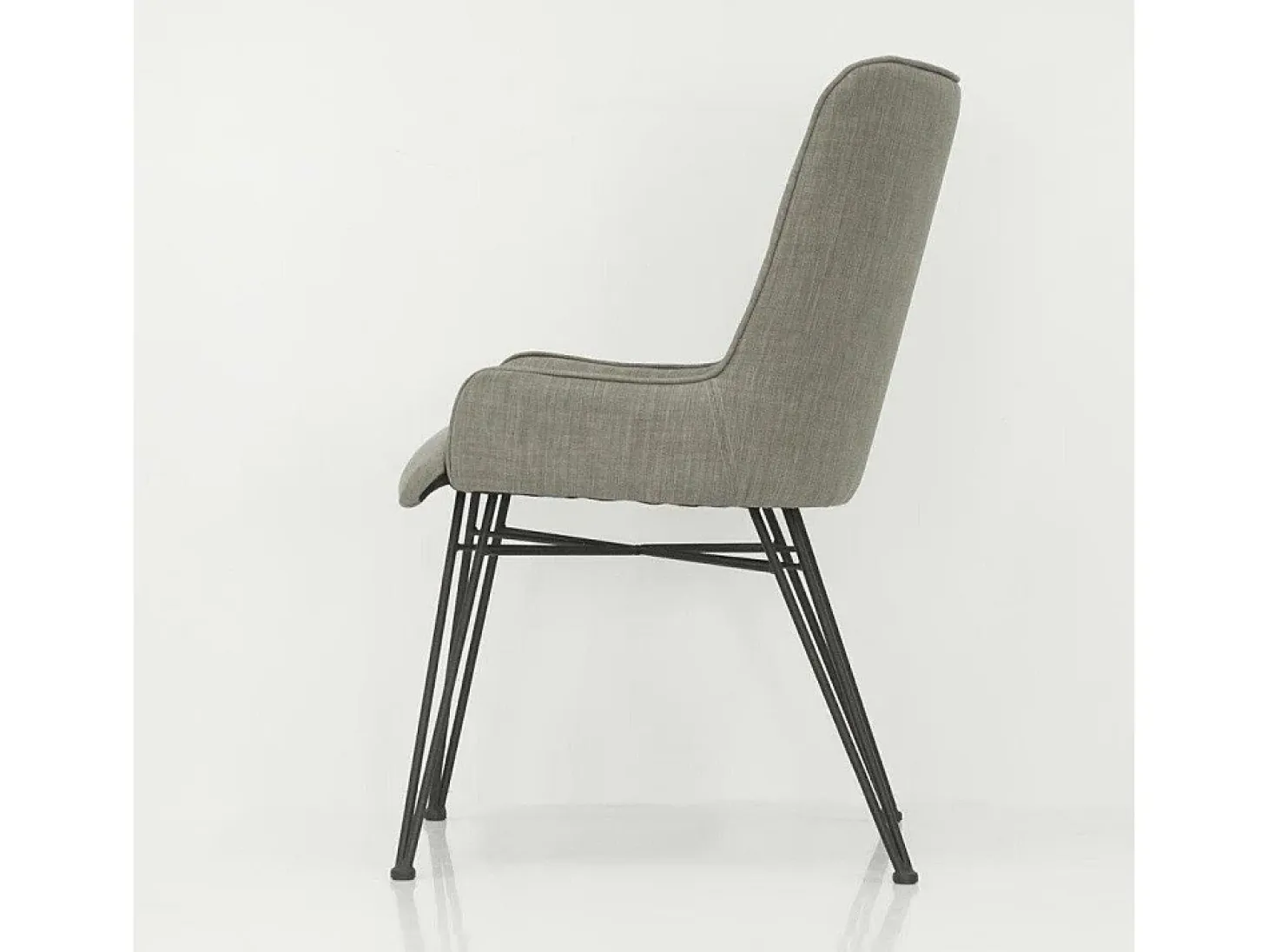 Silla 57x92x63 cm gris adesso adesd03b