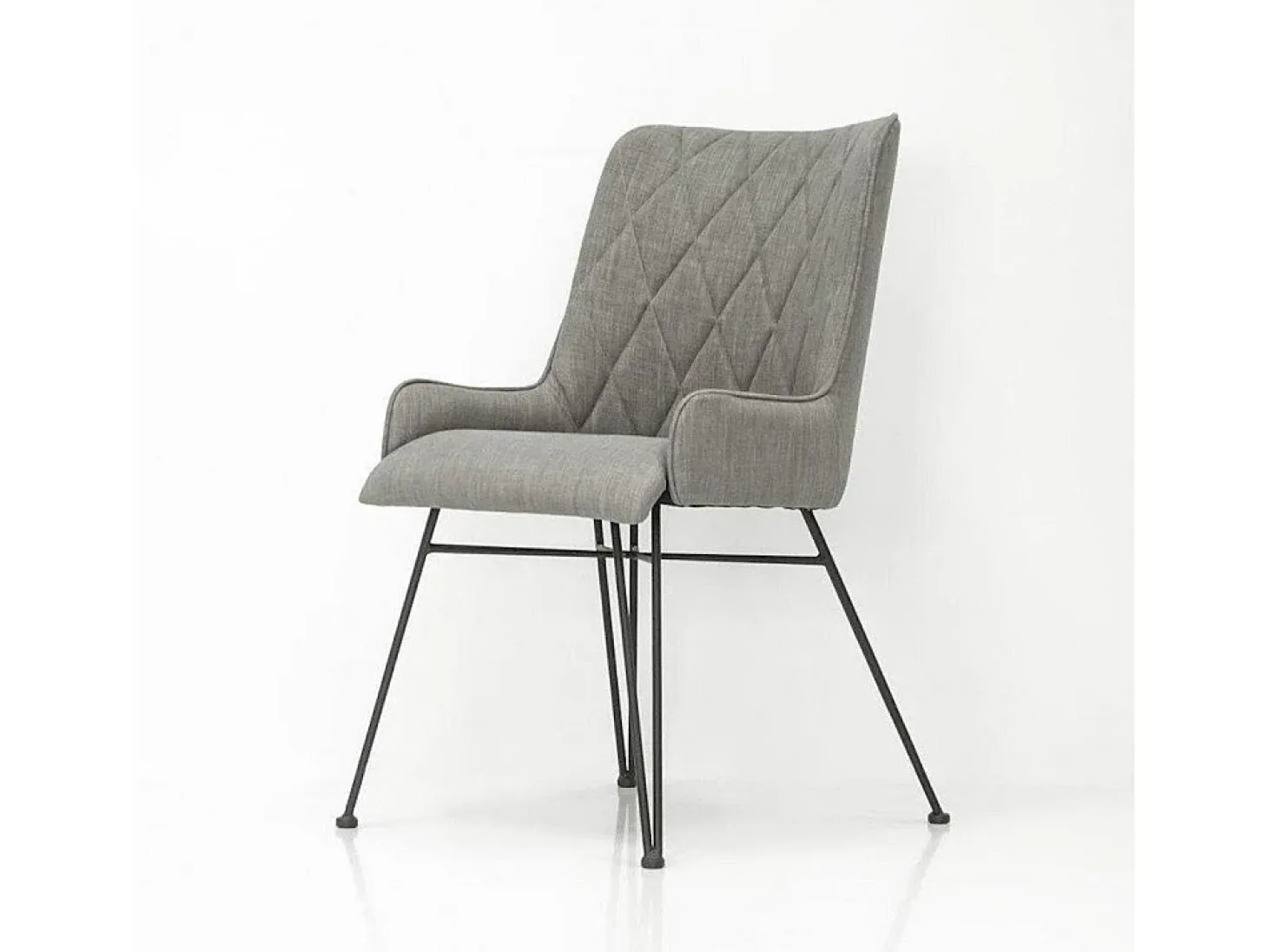 Silla 57x92x63 cm gris adesso adesd03b