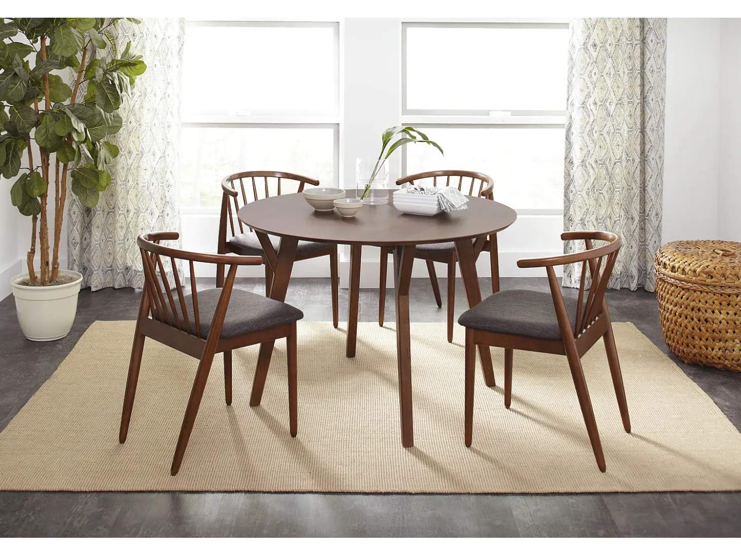 Silla 54,5x76x53,5 cm Marrón Avola av1769-43