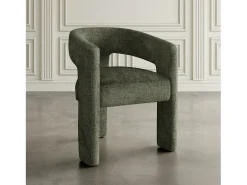 Silla 62x75x58 cm oliva Leith LET71O