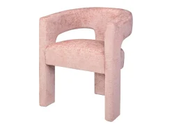 Silla 62x75x58 cm rosa Leith LET71P