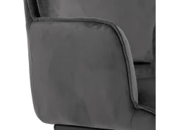 Sillas cantilever MCW-N60 (juego de 6), gris oscuro