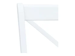 Sillas comedor 4 unidades madera maciza caucho blanco madera claro