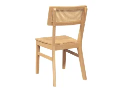 Sillas de comedor 2 piezas madera maciza de caucho