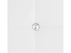 Sillas de comedor 6 uds cuero sintético blanco
