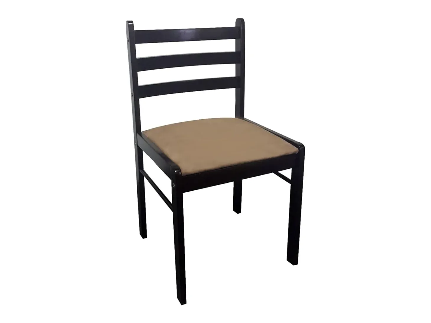 Sillas de comedor 2 uds madera maciza caucho terciopelo marrón