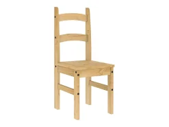 Sillas de comedor 2 uds madera maciza de pino 40x46x99 cm