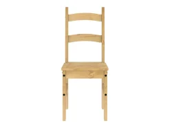 Sillas de comedor 2 uds madera maciza de pino 40x46x99 cm