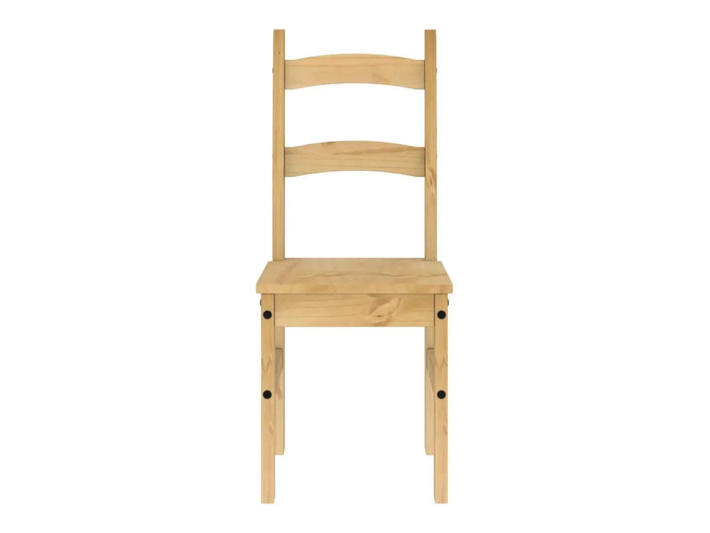 Sillas de comedor 2 uds madera maciza de pino 40x46x99 cm