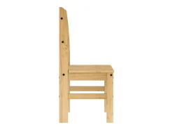 Sillas de comedor 2 uds madera maciza de pino 40x46x99 cm