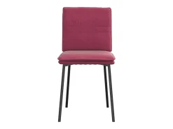 Sillas de comedor 4 unidades terciopelo rojo tinto