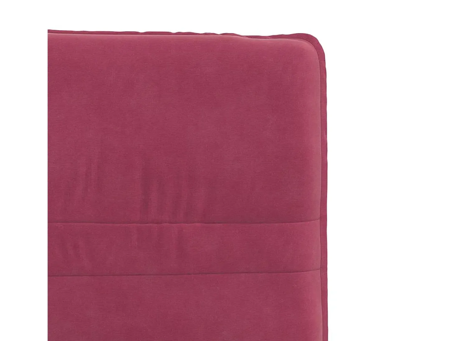 Sillas de comedor 4 unidades terciopelo rojo tinto