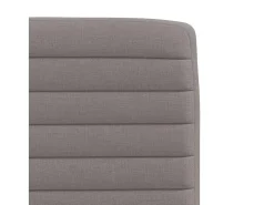 Sillas de comedor 4 unidades tela taupe