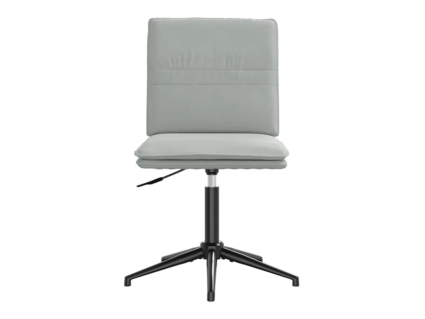 Sillas de comedor 4 unidades terciopelo gris claro