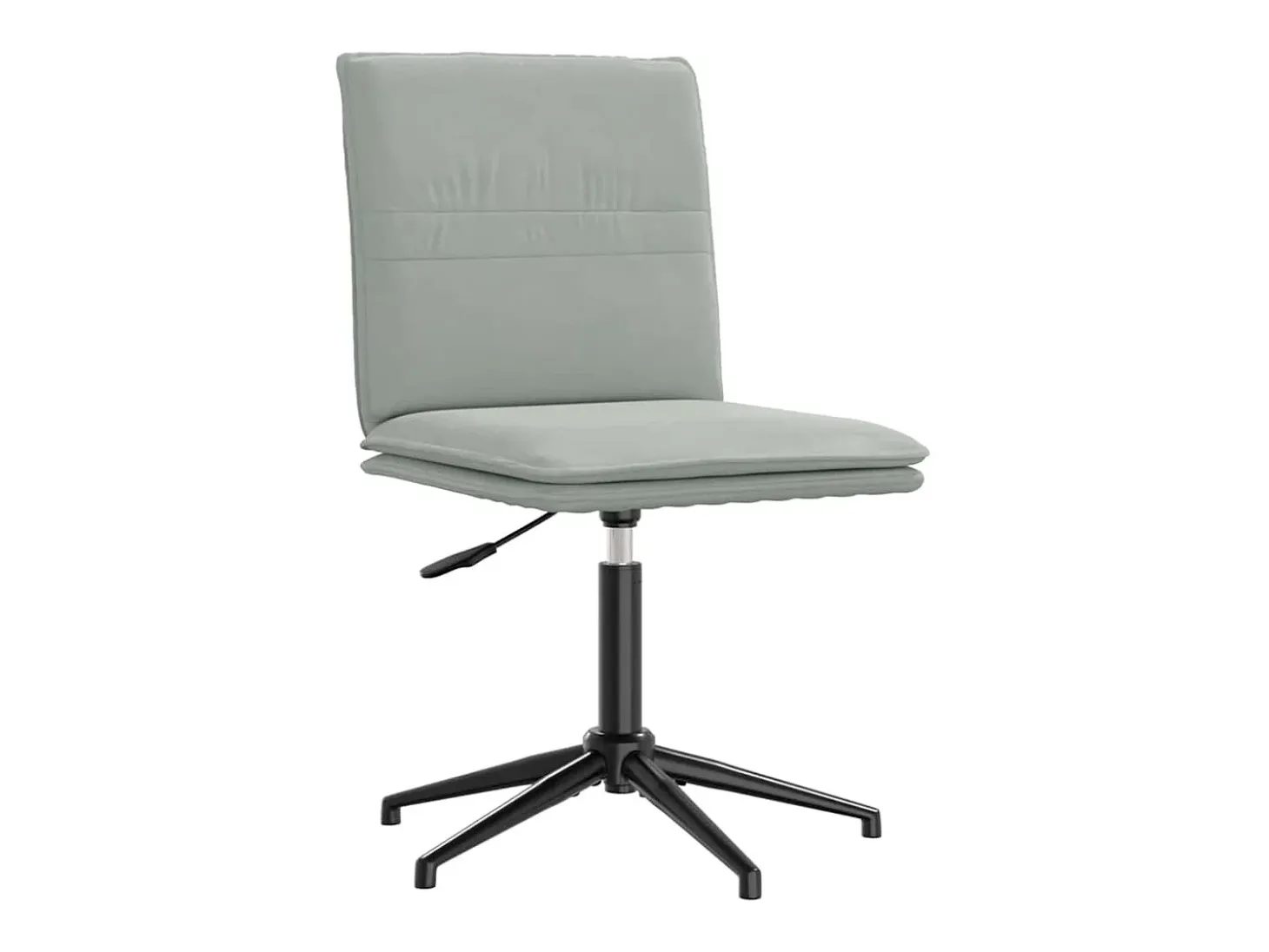 Sillas de comedor 4 unidades terciopelo gris claro
