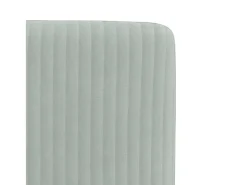 Sillas de comedor 4 unidades terciopelo gris claro