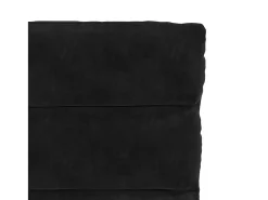 Sillas de comedor 2 unidades terciopelo negro