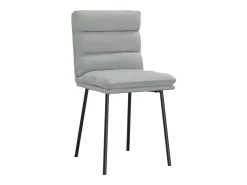 Sillas de comedor 4 unidades terciopelo gris claro