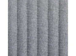 Sillas de comedor 6 unidades tela gris claro