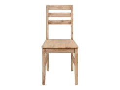 Sillas de comedor 6 unidades madera maciza de acacia