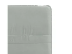 Sillas de comedor 4 unidades terciopelo gris claro