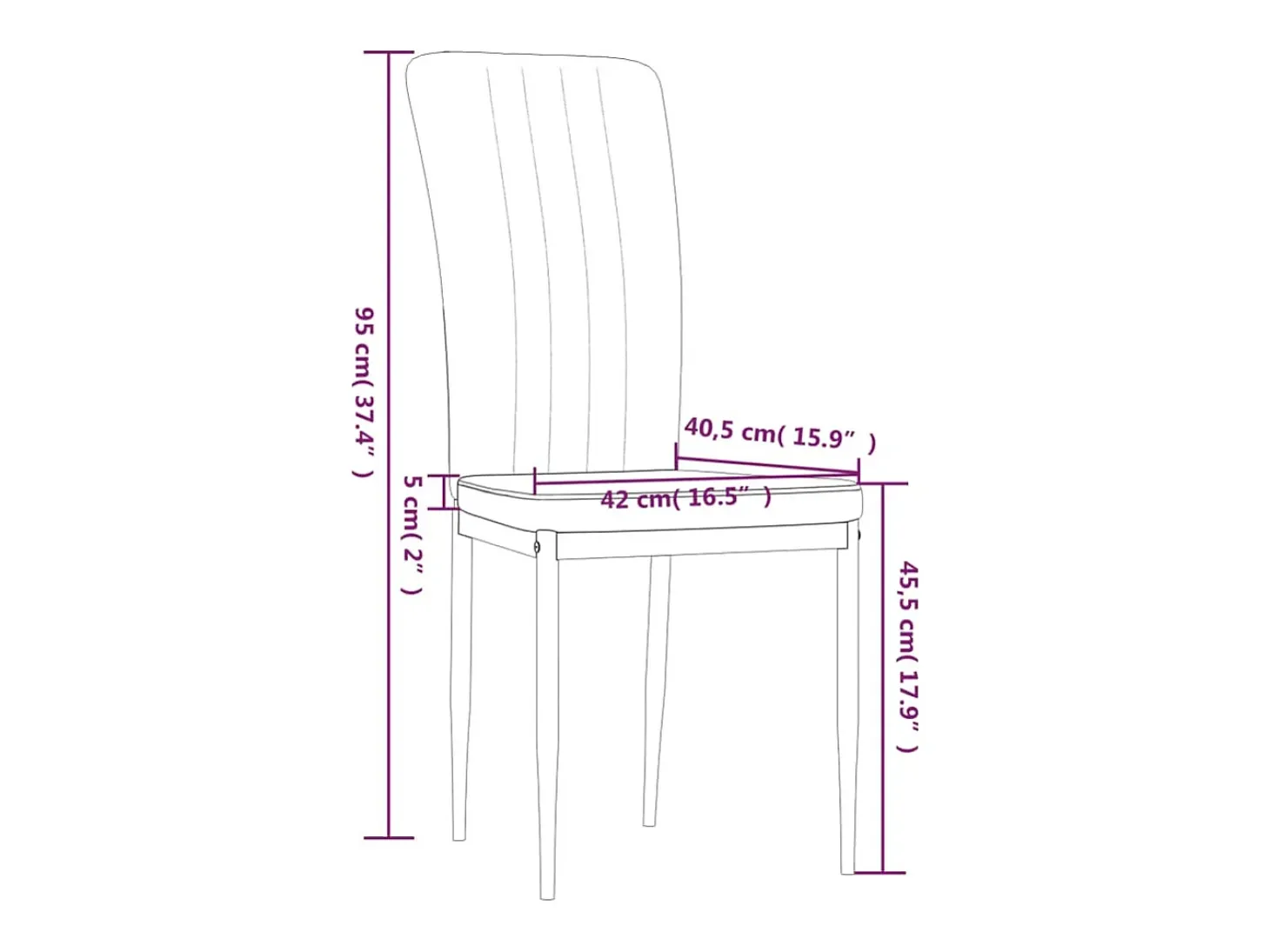 Sillas de comedor 4 unidades terciopelo verde oscuro