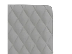 Sillas de comedor 6 unidades tela gris nube