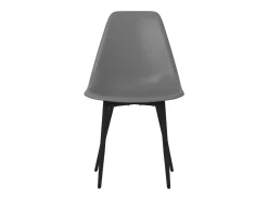 Sillas de comedor 6 unidades gris PP ES34593
