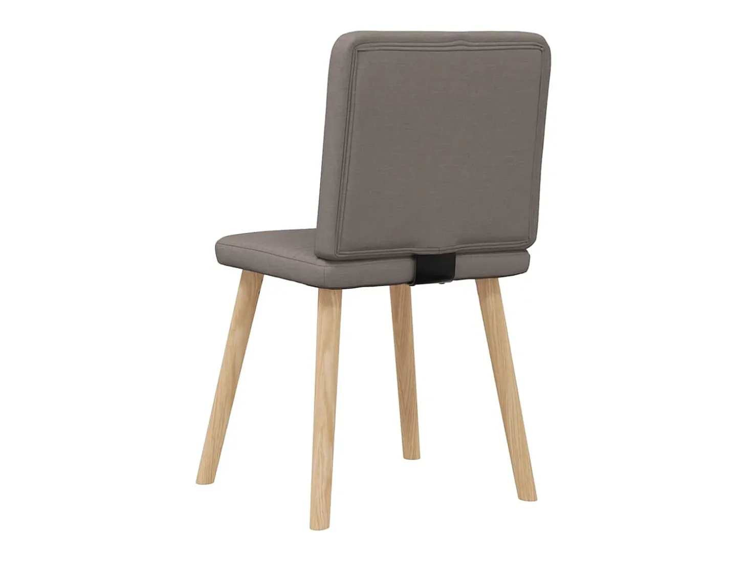 Sillas de comedor 4 unidades tela taupe