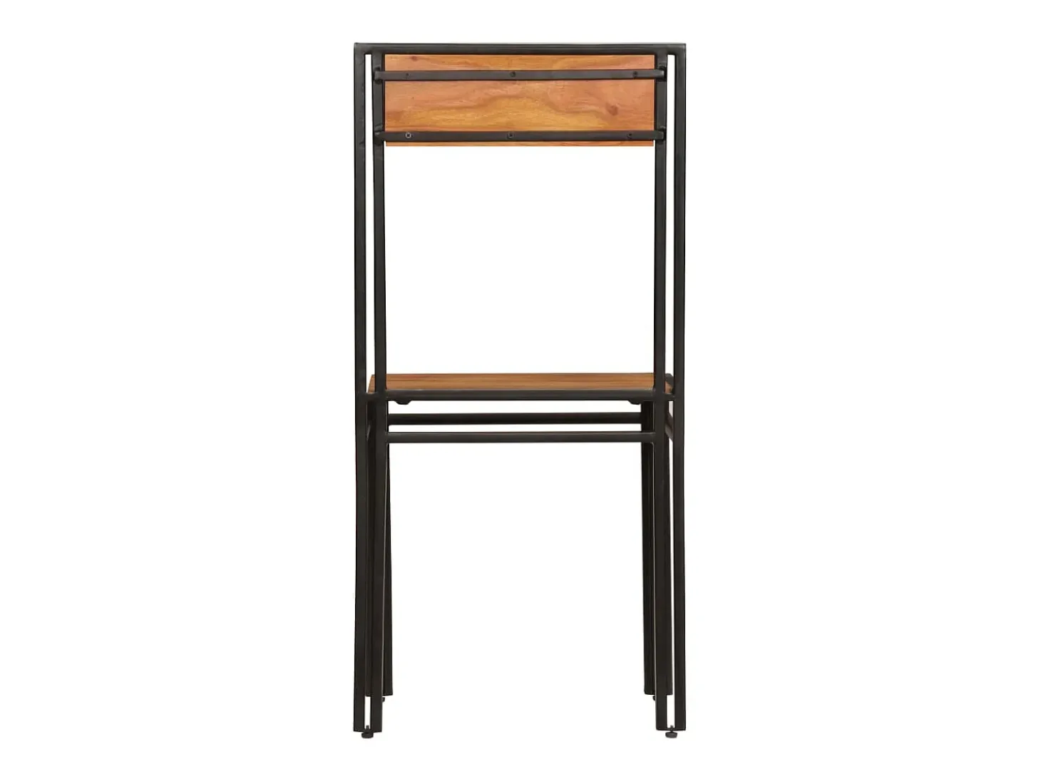 Sillas de comedor 2 unidades madera maciza de acacia