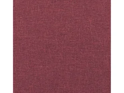 Sillas de comedor 2 unidades tela rojo tinto