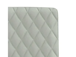 Sillas de comedor 4 unidades terciopelo gris claro