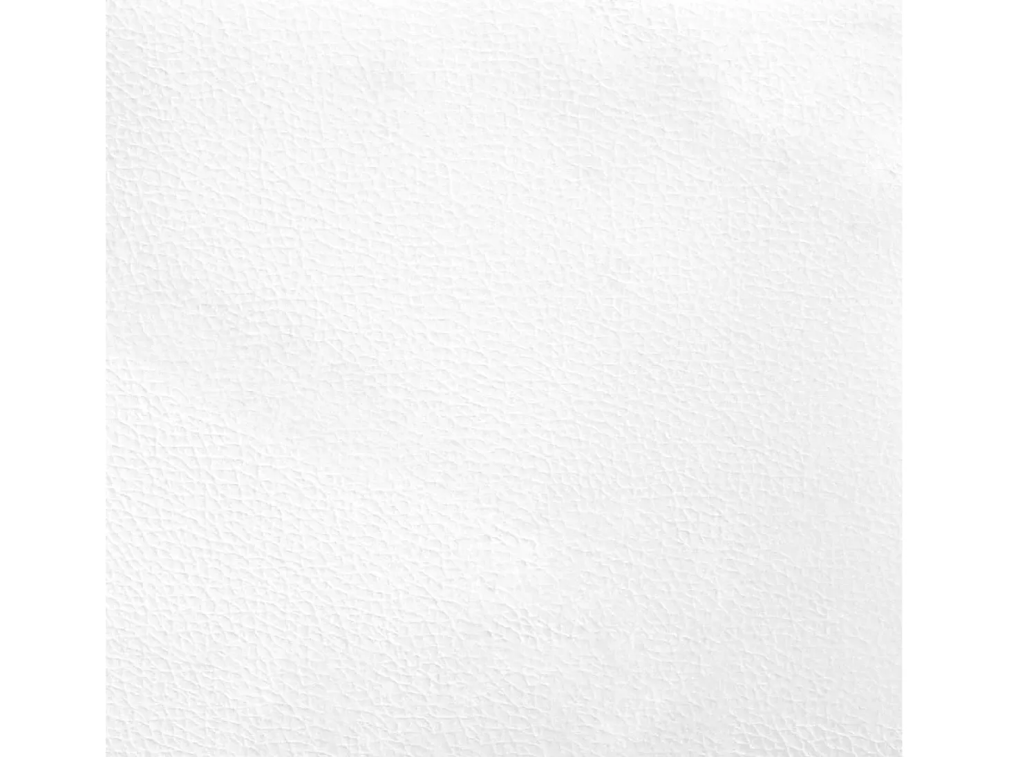 Sillas de comedor 6 unidades cuero sintético blanco