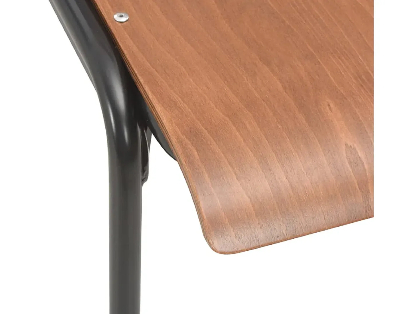 Sillas de comedor 6 unidades madera contrachapada marrón