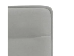 Sillas de comedor 6 unidades tela gris nube