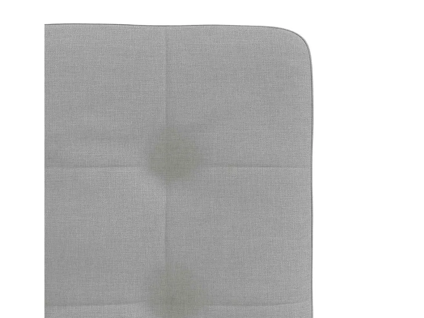 Sillas de comedor 2 unidades tela gris nube