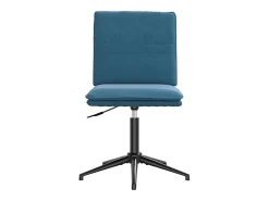 Sillas de comedor 6 unidades terciopelo azul