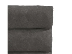 Sillas de comedor 4 unidades cuero sintético negro