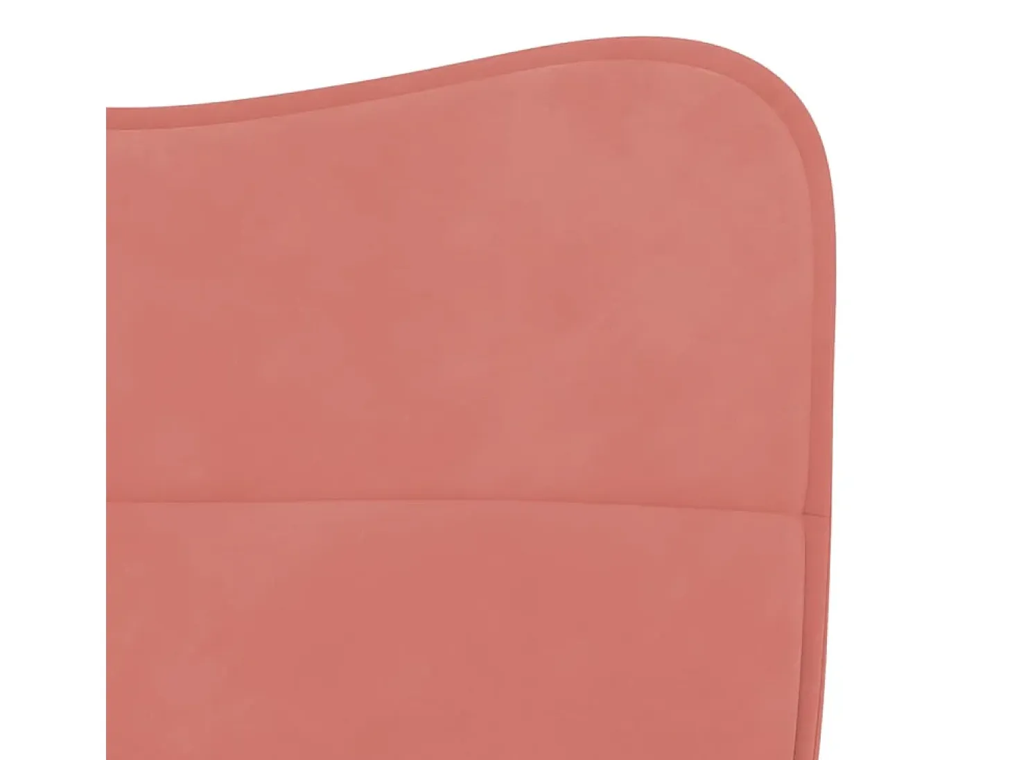 Sillas de comedor 2 unidades terciopelo rosa