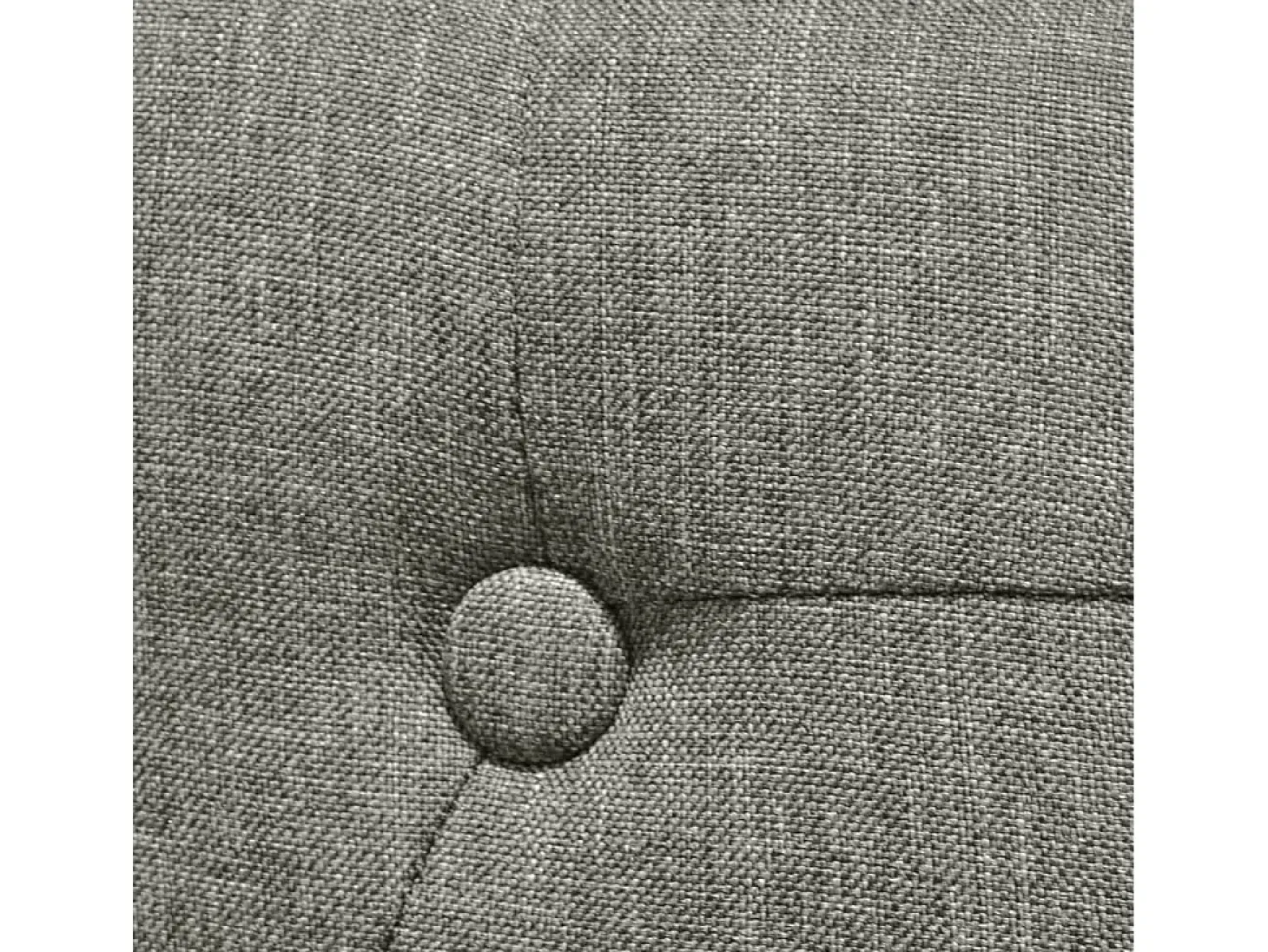 Sillas de comedor 2 unidades tela gris