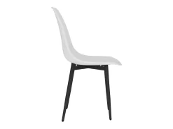 Sillas de comedor 4 unidades blancas PP